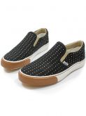 Slip-on Tênis de lona de borracha sapatos Sole para homens